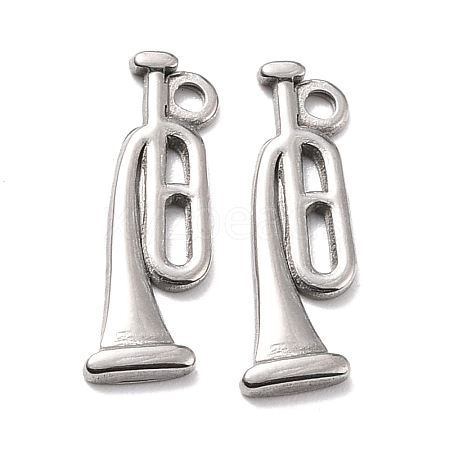 Non-Tarnish 304 Stainless Steel Pendants LS-STAS-B024-10P-1