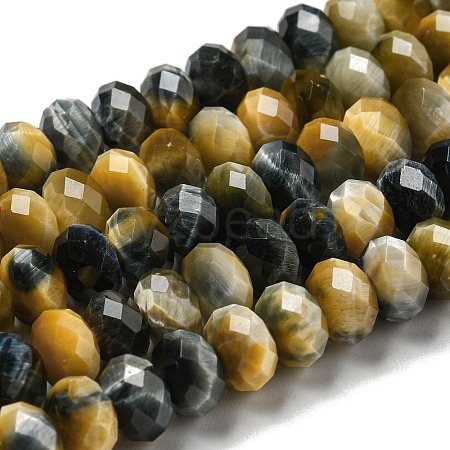 Natural Tiger Eye Beads Strands G-K351-B02-03-1