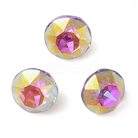 Glass Rhinestone Cabochons RGLA-L029-09A-HELA-1