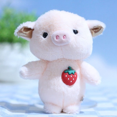 Cute Cloth Plush Pig Pendant Decorations PW-WG0A4D7-01-1