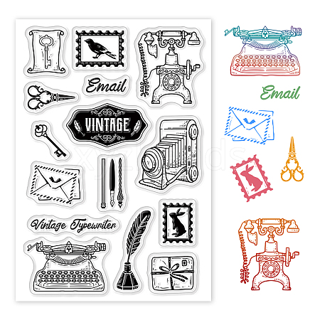 PVC Plastic Stamps DIY-WH0167-56-218-1