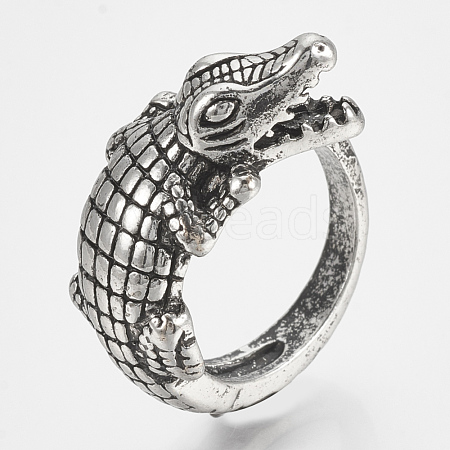 Alloy Cuff Finger Rings RJEW-N027-35-1