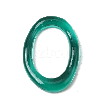 Transparent Resin Pendants FIND-H021-02B-1