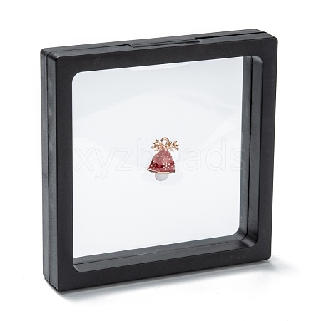 Square Transparent PE Thin Film Suspension Jewelry Display Stands CON-D009-02B-02-1