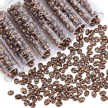 720Pcs Colours Luster Czech Glass Seed Beads GLAA-NB0001-51A-1