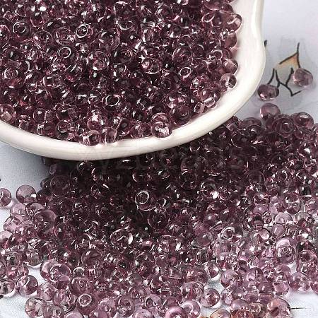 Transparent Colours Glass Seed Beads SEED-P006-02A-13-1