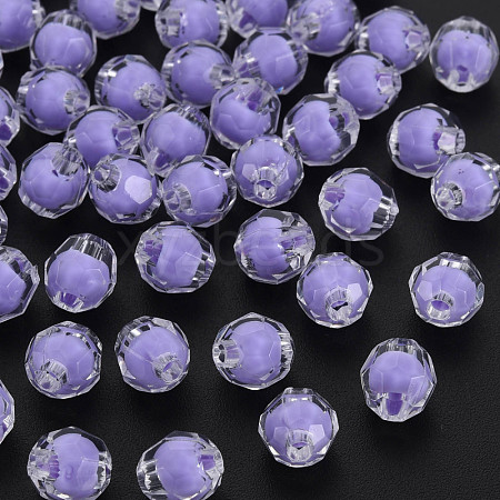 Transparent Acrylic Beads TACR-S152-17A-SS2114-1