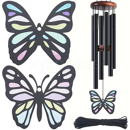 Butterfly Iron Big Pendants IFIN-CN0001-05-1