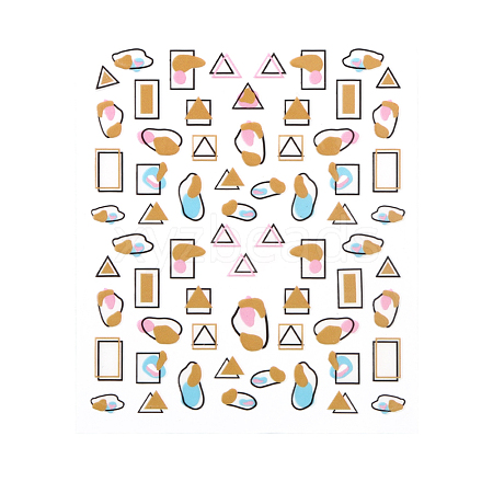 Summer Nail Decals Stickers MRMJ-R102-DP8027-1