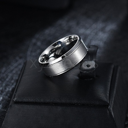 Titanium Steel Finger Rings for Women WG1765E-50-1