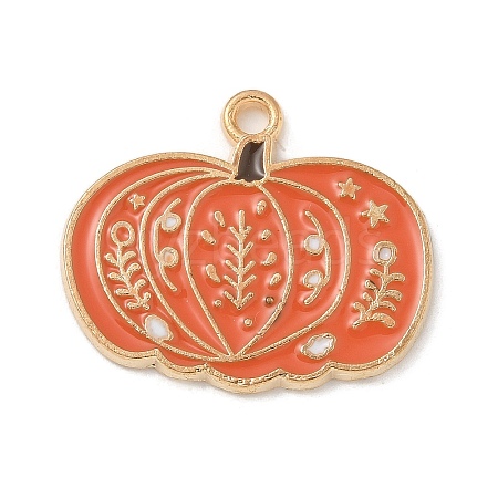 Thanksgiving Day Alloy Pendants ENAM-R007-01G-09-1