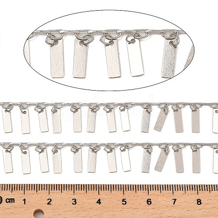 Rack Plating Brass Link Chains CHC-A007-03P-1