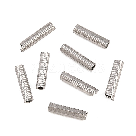 304 Stainless Steel Tube Beads SA-CBA098D-07C-P-1