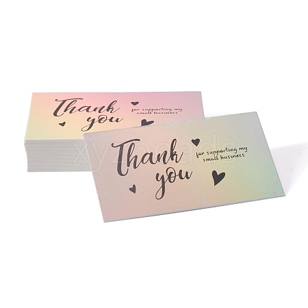 Laser Thank You Card DIY-A006-A01-1