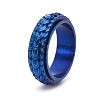 Rotatable Titanium Steel Finger Ring PW-WG50513-20-1