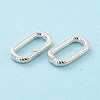 925 Sterling Silver Spring Gate Rings STER-Z001-106S-4