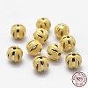 925 Sterling Silver Spacer Beads STER-L043-11B-G-3