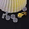 Comfort Plastic Pads for Clip on Earrings X-KY-P007-A01-3