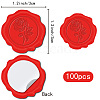Adhesive Wax Seal Stickers DIY-CP0010-69C-2