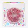 1Box ABS Plastic Imitation Pearl Dome Cabochons SACR-JP0001-01-3