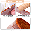4 Pcs 4 Styles Natural Leather Craft Slicker TOOL-GA0001-32-3
