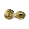 1-Hole ABS Plastic Shank Buttons BUTT-WH0015-65B-2