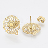 304 Stainless Steel Stud Earring Findings STAS-S079-32A-2