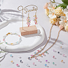 8 Sets 8 Colors Inside Colours Transparent Glass Seed Beads SEED-PH0002-41-5