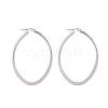 304 Stainless Steel Hoop Earring EJEW-P066-42P-1