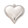 304 Stainless Steel Pendants STAS-Q349-02B-P-1