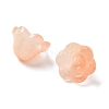 Transparent Glass Beads Caps X1-GLAA-B028-01D-2