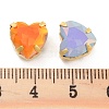 Heart Opal Sew On Rhinestones RGLA-G024-09A-P-3