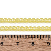 Imitation Jade Glass Beads Strands GLAA-T028-3mm-11J-2