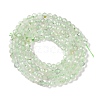 Natural Prehnite Beads Strands G-G139-A05-02-3