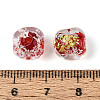 Handmade Foil Lampwork Beads Strands FOIL-T008-04F-4