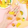 SUPERFINDING DIY 24 Pairs Fruits Themed Earring Making Kits DIY-FH0002-08-3