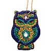 Owl DIY Diamond Painting Pendant Decoration Kits PW-WG4E765-01-4