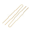 Brass Hair Fork Findings KK-H298-01A-4