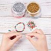 Baking Paint Glass Seed Beads SEED-CJ0001-01-6