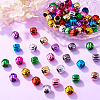 100Pcs UV Plating Opaque Acrylic European Beads PACR-TA0001-32B-5