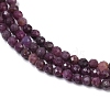 Natural Ruby Beads Strands G-I379-A01-01-5