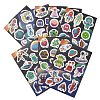 50Pcs PVC Waterproof Self Adhesive Space Stickers Labels AJEW-R002-03A-3