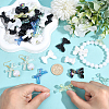 108Pcs 18 Colors Opaque Acrylic Beads MACR-PA0001-70-3