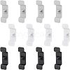 Olycraft 12Pcs 3 Colors Plastic Cable Management Clips AJEW-OC0003-02-1