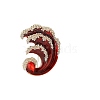 Wave Enamel Pin PW-WG105F7-03-1