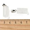 Natural Quartz Crystal Pendants G-B127-17P-08-3