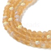 Transparent Glass Beads Strands EGLA-A044-T8mm-MB23-4