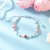 Handmade Porcelain Beaded Bracelets BJEW-JB12473-01-1