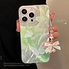 Summer Green Butterfly TPU Plastic Mobile Phone Cover PW-WG901B1-05-1