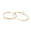 201 Stainless Steel Huggie Hoop Earring Findings STAS-P283-01N-G-2